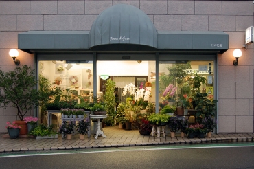 「竹内花園」　（大阪府三島郡島本町）の花屋店舗写真1